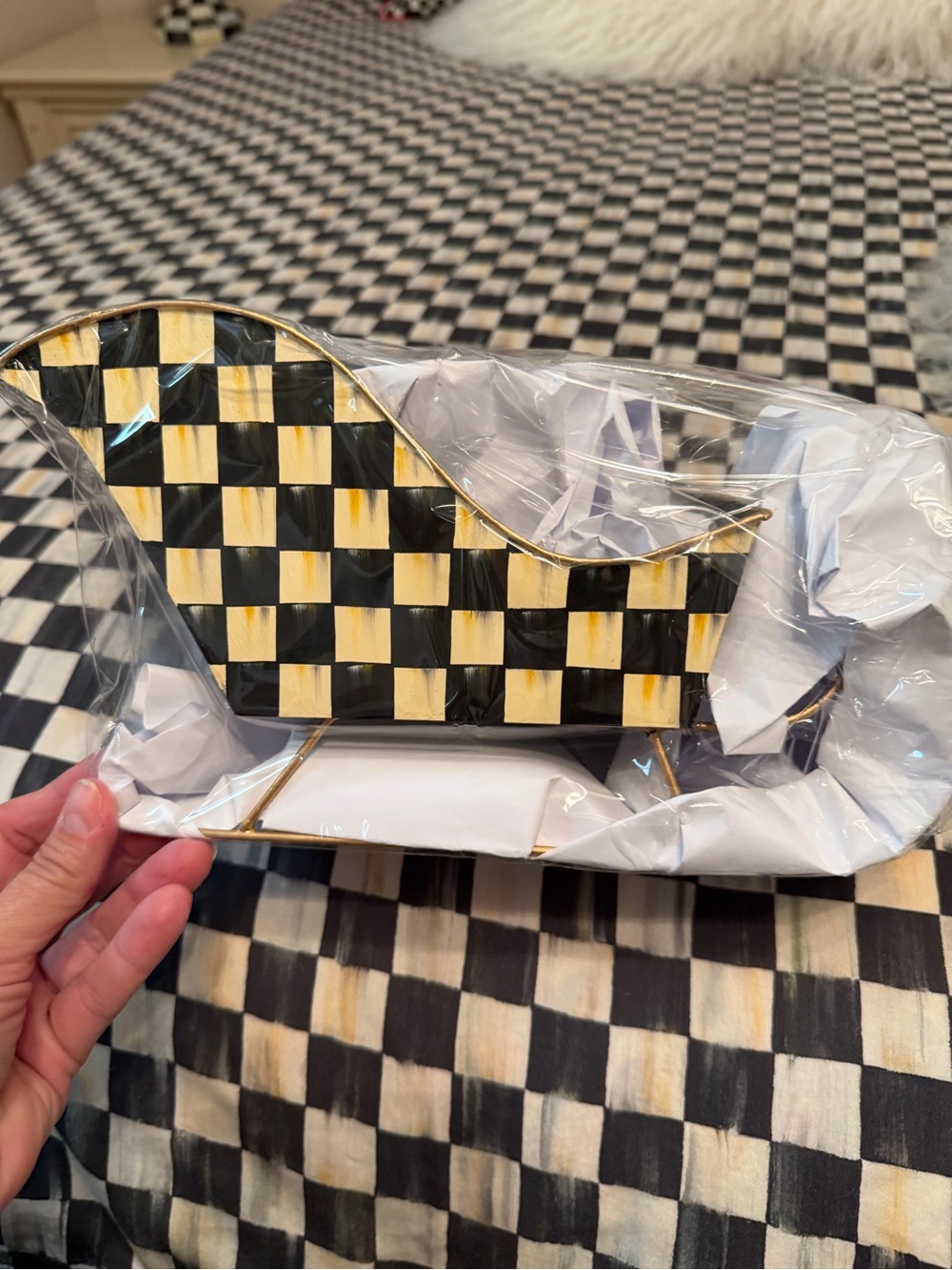 Mackenzie Childs metal sled
